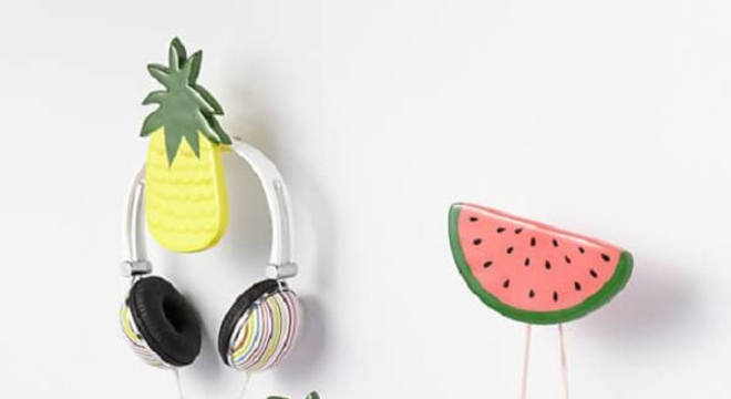 Ganchos de parede trazem alegria ao ambiente