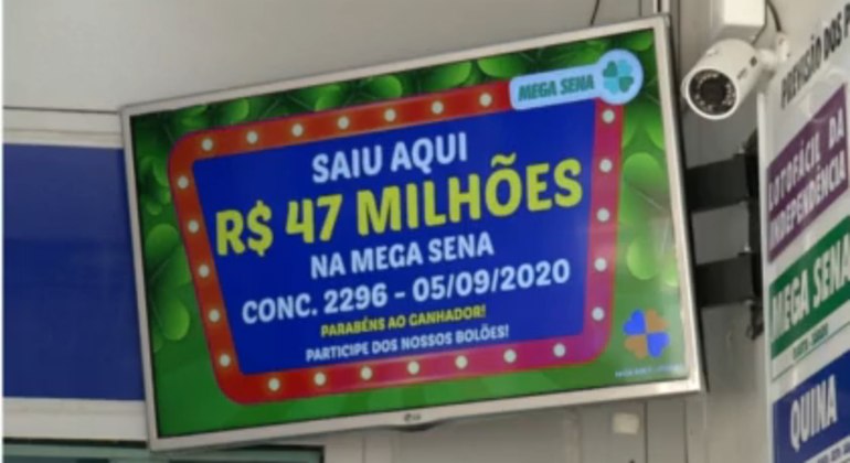 Jonas Lucas Alves Dias ganhou o prêmio no valor de R$ 47 milhões da Mega-Sena em 2020