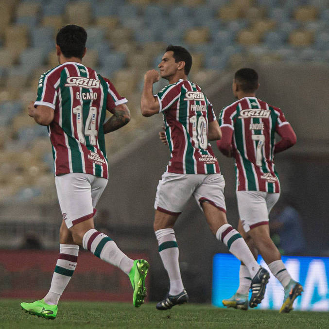 Ganso comemora gol do Fluminense
