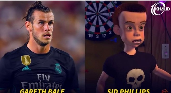 Gareth Bale e Sid Phillips