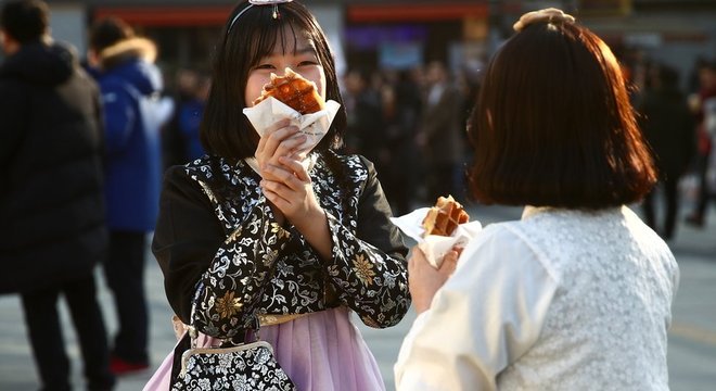 A comida é um elemento crucial na cultura sul-coreana