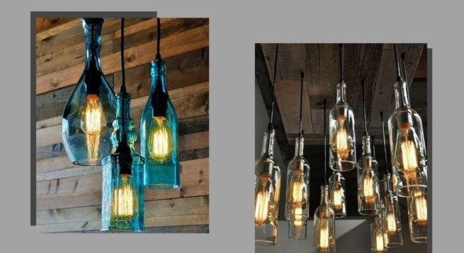 Garrafas na decoração: 7 opções criativas para reaproveitar os objetos
