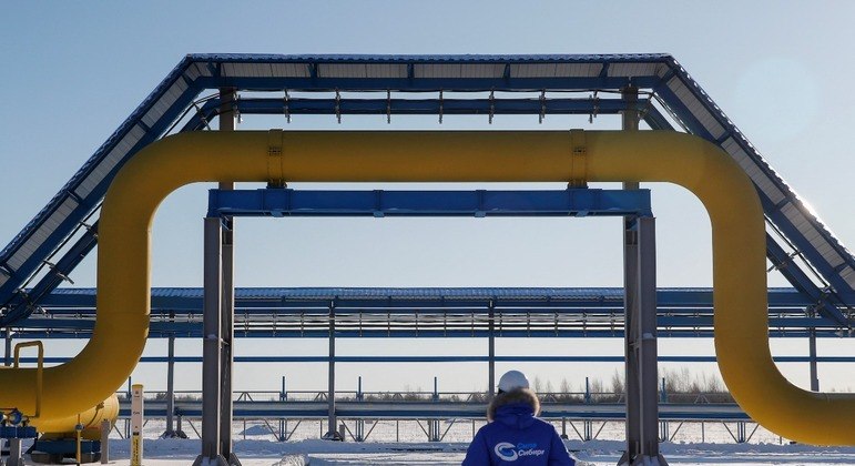 Rússia cortou em cerca de 80% o fornecimento de gás à Europa
