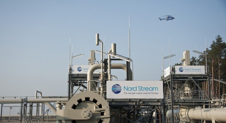 Gasodutos Nord Stream entre a Rússia e a Alemanha têm pelo menos três vazamentos