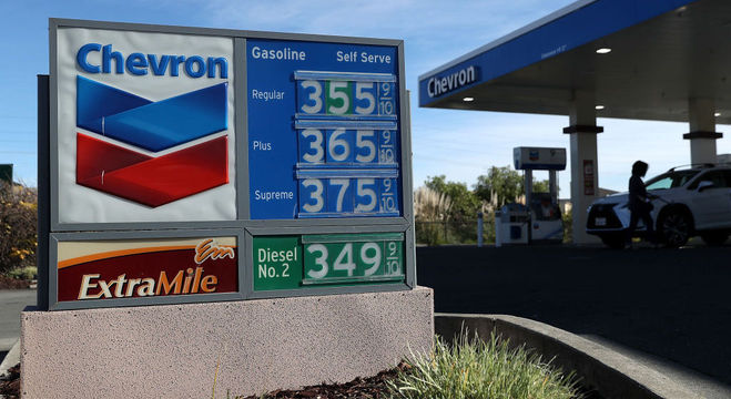 Gasolina nos EUA bate preço mais alto desde novembro de 2014