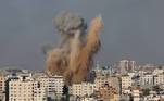 O Hamas diz que pelo menos 232 pessoas morreram em Gaza, após o início da contra-ofensiva israelense. O número de feridos passa de 1.600