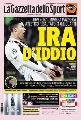 Gazzeta dello Sport (ITA): 'Ira dos Deuses'