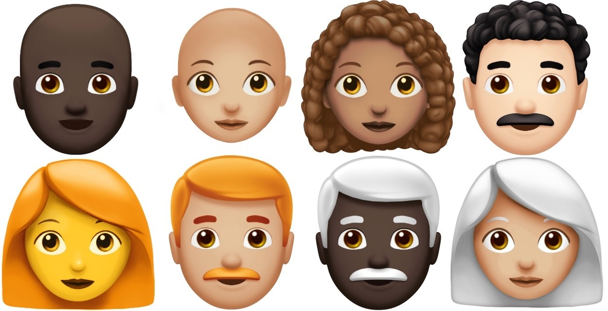 Novos emojis no iOS 12.1