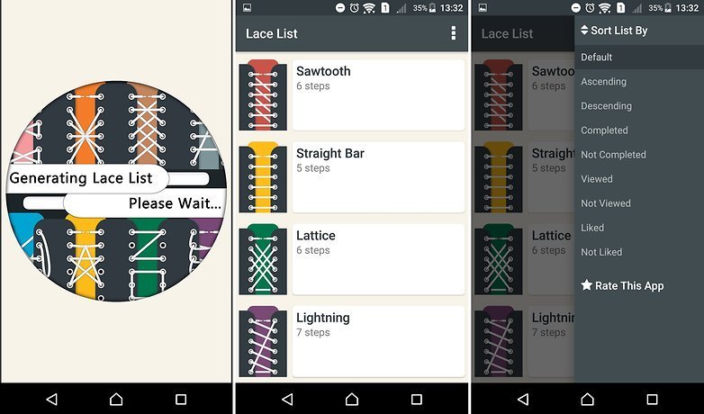 Step By Step Shoe Lacing Guide Pro/AndroidPIT (captura de tela)