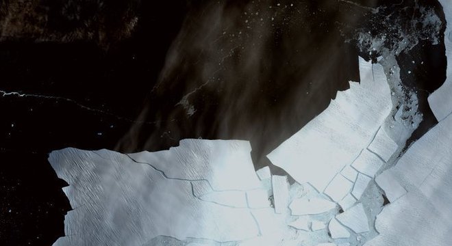 Esse tipo de descolamento é chamado de 'calving'