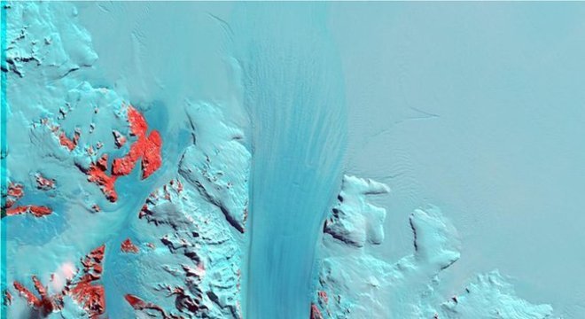 Byrd é uma gigantesca geleira na Antártida