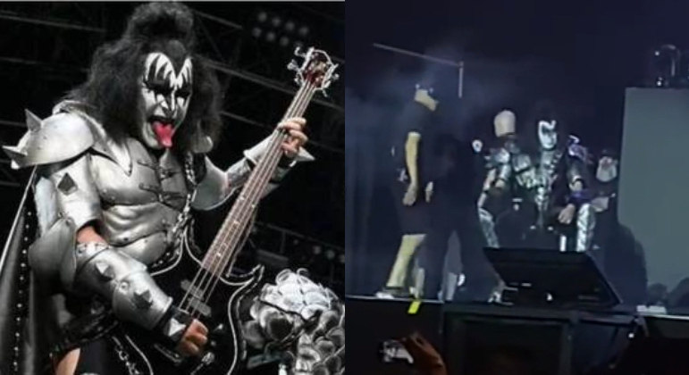 Gene Simmons passa mal em show do Kiss em Manaus