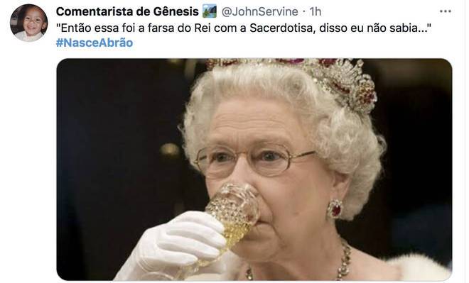 Parece que a rainha Elizabeth se lembra bem dessa ocasião, mas também ficou surpresa com o plano de Enlila