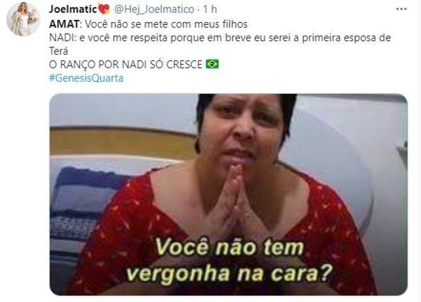 Nadi ainda teve coragem de mencionar Abrão e Harã no meio da discussão: ousada, né?