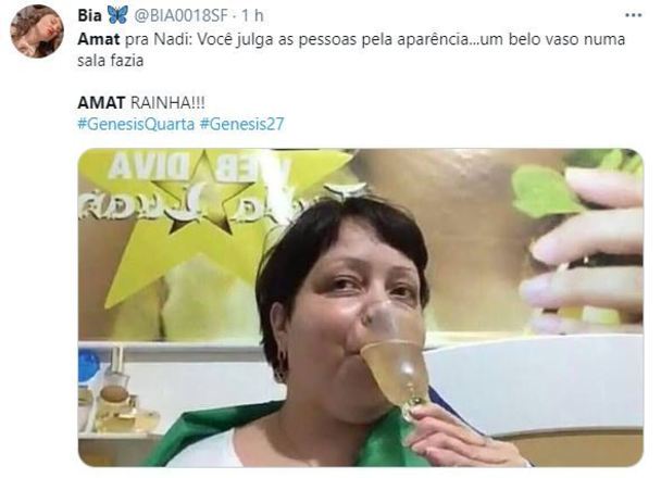 Parece que, ao final do 'barraco', os internautas já tinham a coletânea pronta com todas as frases usadas por Amat