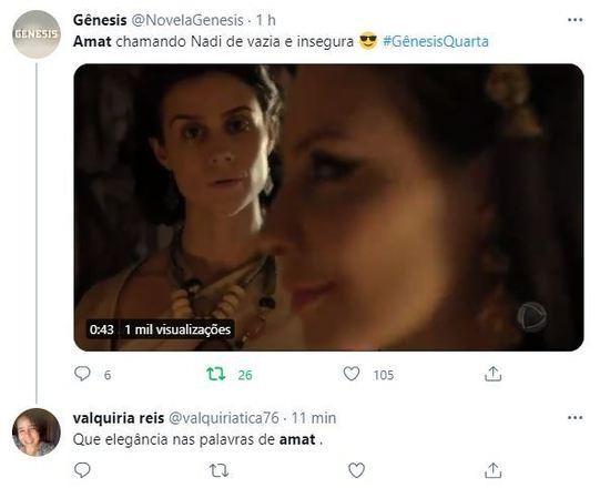 Foi difícil eleger o melhor comentário de Amat para Nadi, mas este está entre os melhores, com certeza