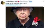 Sempre sobra para a rainha Elizabeth II, aquela que nunca perdeu um evento histórico!