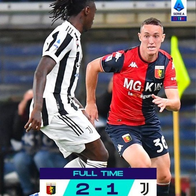 O Genoa, uma reviravolta nos minutos derradeiros