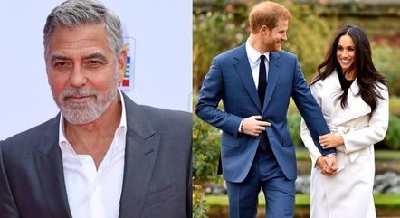George Clooney se afastou do príncipe Harry e de Meghan Markle