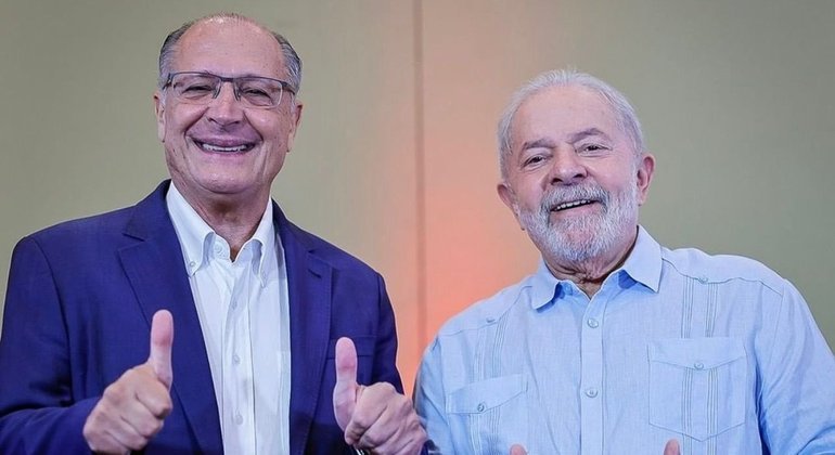 Geraldo Alckmin e Luiz Inácio Lula da Silva