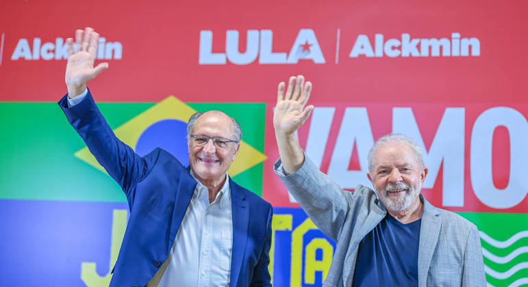 Geraldo Alckmin (PSB) e Lula (PT)