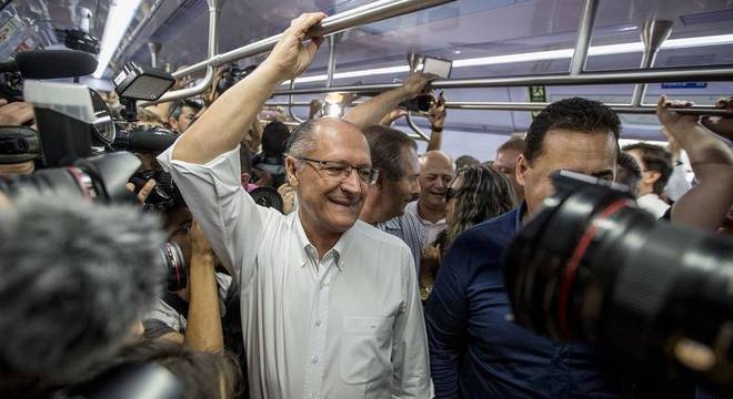 Geraldo Alckmin Trem Aeroporto