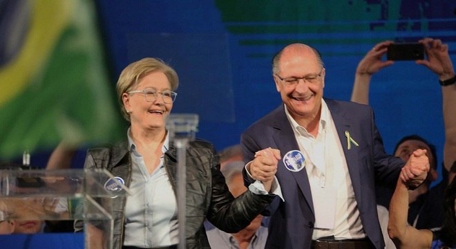 PSDB lançou Geraldo Alckmin e Ana Amélia como chapa ao Planalto