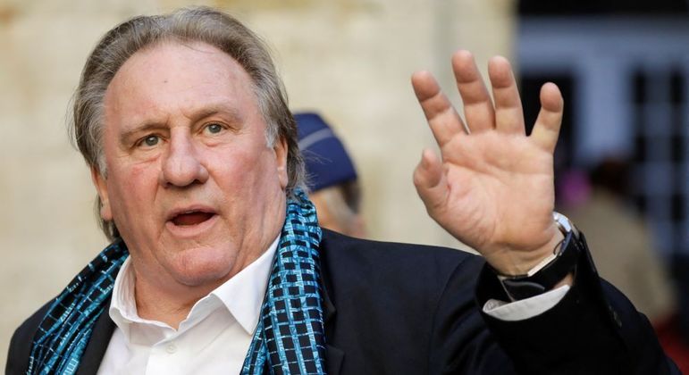 O ator francês Gérard Depardieu enfrenta várias denúncias de agressão sexual