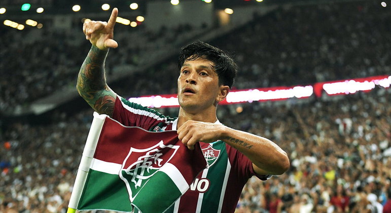 Germán Cano, atacante do Fluminense