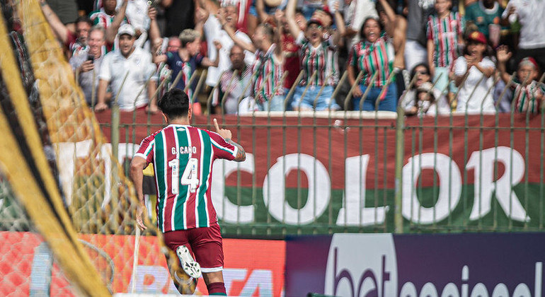 Germán Canto participou do primeiro gol do Fluminense