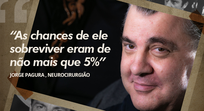 Ator ficou em coma induzido e quase trÃªs meses internado