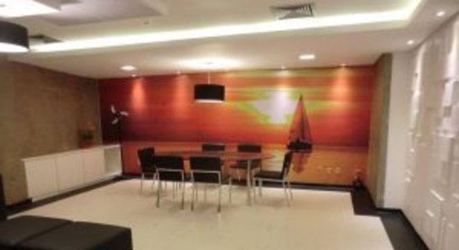 gesso acartonado - sala de jantar com painel de gesso