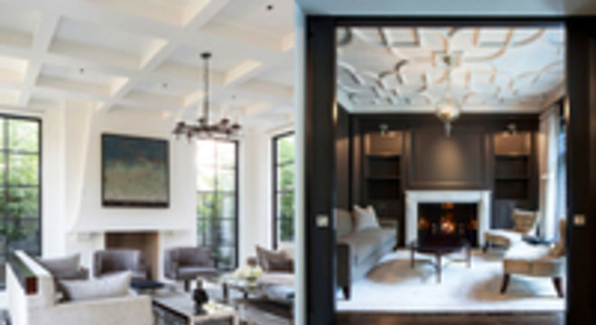 gesso acartonado - tetos com forro de gesso acartonado decorados