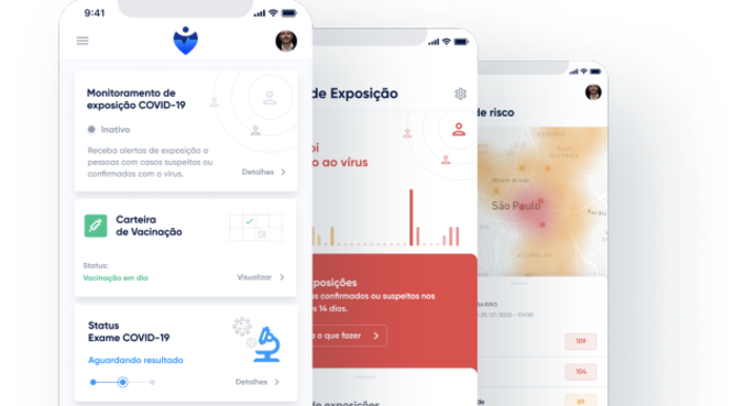 Aplicativo vai fazer o monitoramento da exposição a pessoas infectadas