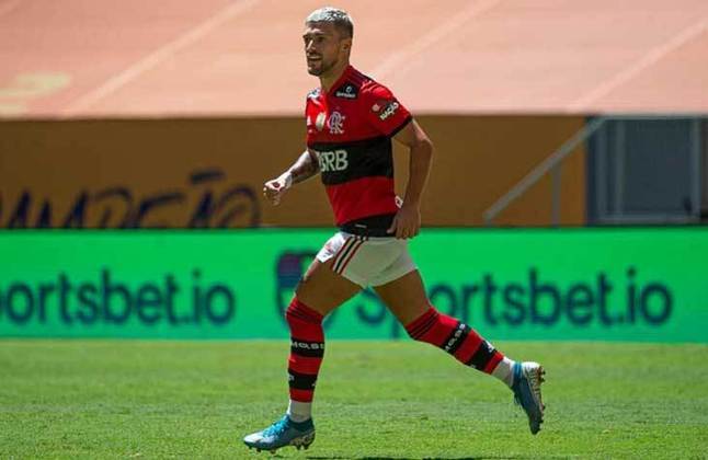 Giorgian de Arrascaeta (27 anos) - Posição: meia - Clube: Flamengo - Valor de Mercado: 18 milhões de euros (R$117,29 milhões)