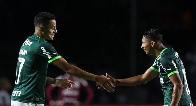Giovanni e Rony, atacantes do Palmeiras