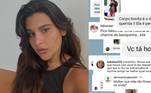 Giulia Costa fez um desabafo nas redes sociais sobre os ataques que sofre sobre seu corpo