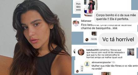 Giulia Costa fez um desabafo nas redes sociais contra os ataques que sofre sobre seu corpo
