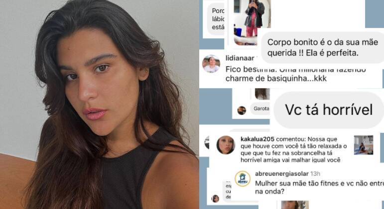 Giulia Costa fez um desabafo nas redes sociais sobre os ataques que sofre sobre seu corpo