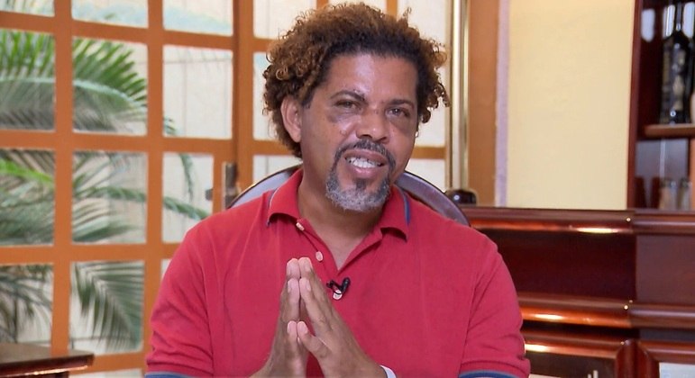 Givaldo Alves de Souza, 48 anos, em entrevista à Record TV nesta quinta-feira (24)
