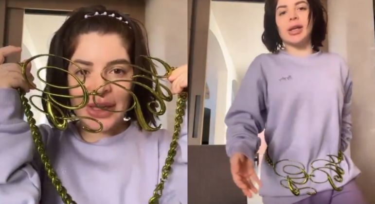 Gkay compra sapato com salto de 16 centímetros de quase R$ 5,7 mil