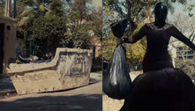 Convite da Farofa da Gkay vem dentro de um saco de lixo e internautas brincam: 'Tenho em casa' 