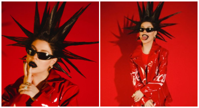 Gkay escolheu look diferente para curtir Rock in Rio