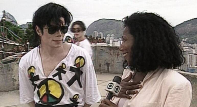 Gloria Maria entrevista Michael Jackson nos anos 90