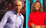 Crush em Barack ObamaEm live com a amiga Narcisa Tamborindeguy, Gloria Maria revelou que o ex-presidente dos Estados Unidos é o maior crush de sua vida: 'A única coisa que eu queria ter antes de morrer é um dia inteiro com o Obama', divertiu-se ela