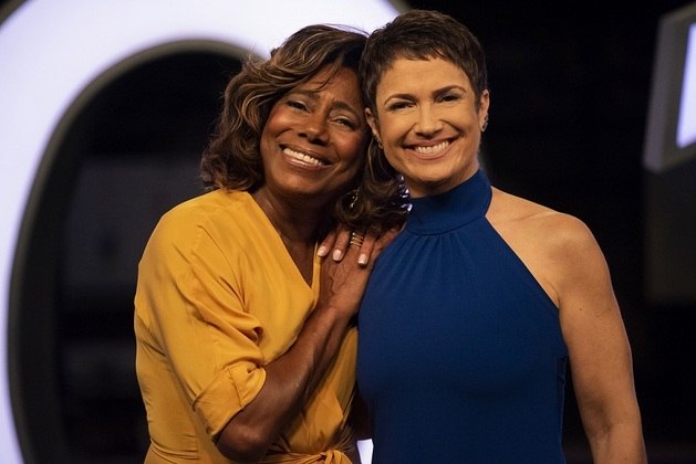 O último trabalho de Gloria Maria na TV foi a apresentação do Globo Repórter ao lado de Sandra Annemberg