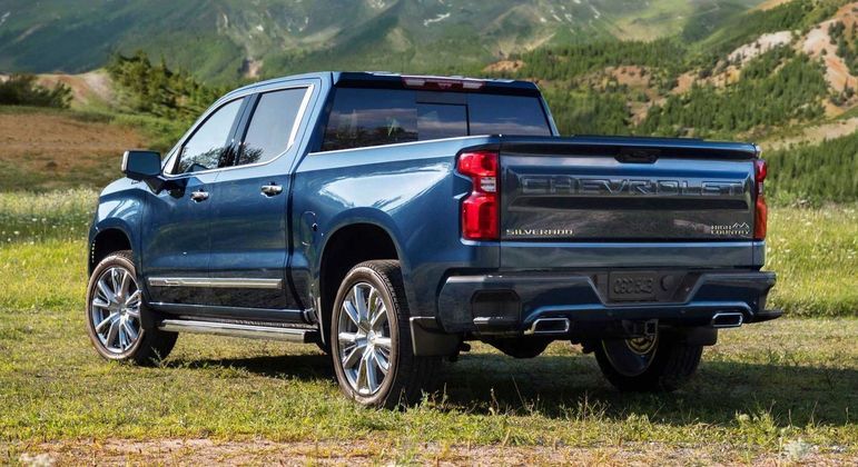 Silverado leva em torno de 800kg de carga