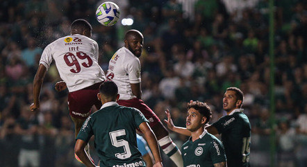 Goiás e Fluminense empataram na Serrinha