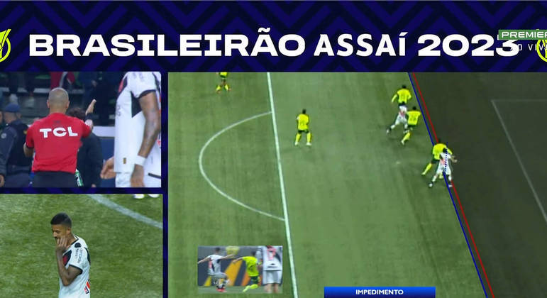 O golaço de Paulinho foi anulado de forma errônea pelo VAR. Protesto no Vasco. Silêncio no Palmeiras