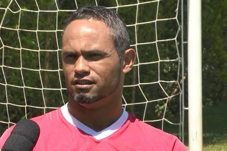 Bruno na época em que ainda jogava